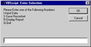 Using an ADO Standalone/Custom Recordset in VBScript