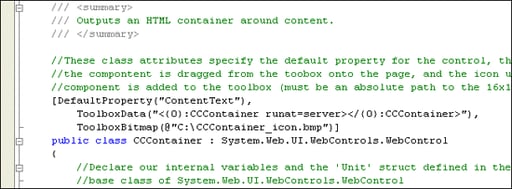 Building ASP.NET User and Server Controls, Part 2