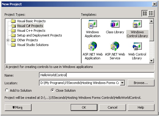 Hosting .NET Windows Forms Controls in IE | CodeGuru