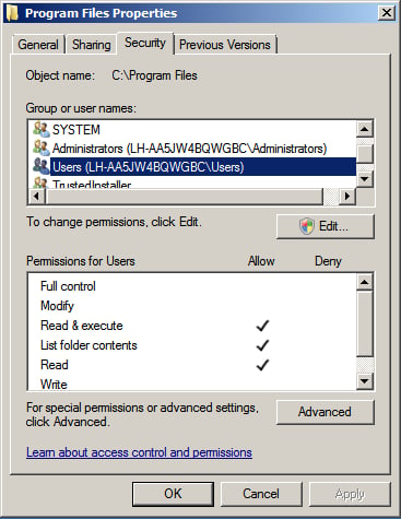File Control List The Basics of Manipulating File Access Control Lists with C# | CodeGuru