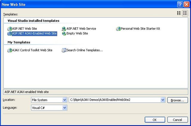 Consuming Membership and Profile Services via ASP.NET AJAX