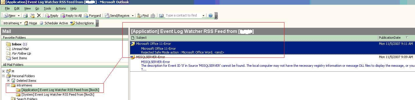 Build a Windows Event Log Watcher Service Process to Export Event Log ...
