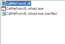 Calling a C# DLL from VB.NET
