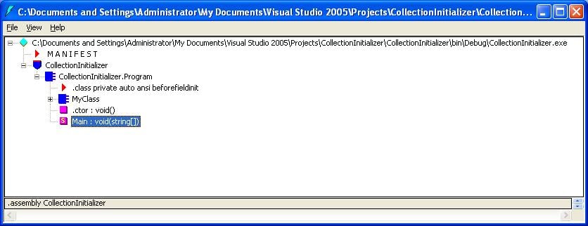 New in C# 3.0: Create and Initialize Collection Objects in One Step