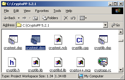 Compiling and Integrating Crypto++ into the Microsoft Visual C++ Environment