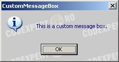 Fancy Custom MessageBox