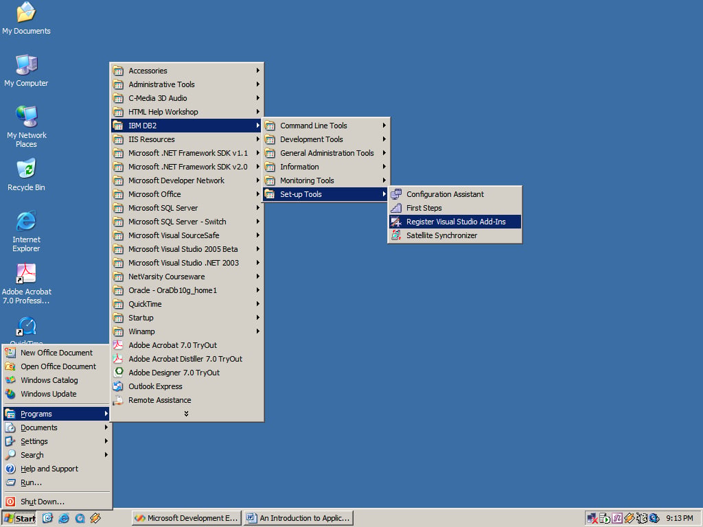 IBM DB2 Application Development with Visual Studio .NET