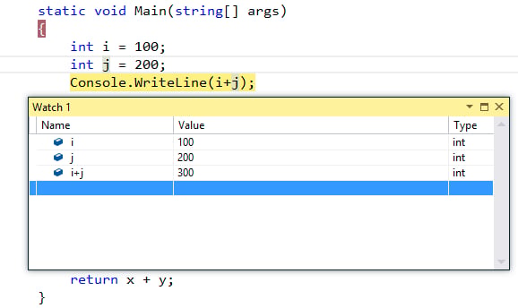 Working with Debug Windows in Visual Studio | CodeGuru