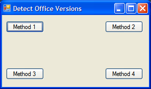 How to Determine Which Office Version is Installed with VB.NET and C#