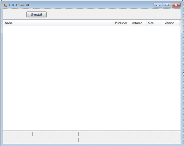 Making a Program Uninstaller with VB.NET
