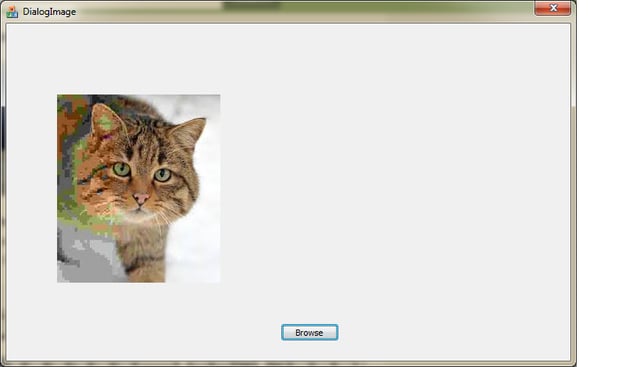 Display bitmap using CStatic control.