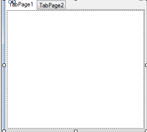 An Empty TabControl