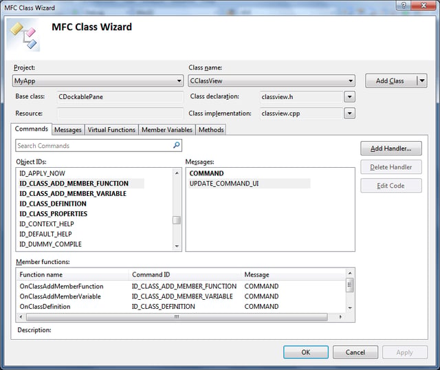 Faster Microsoft C++ Programming With The MFC Class Wizard