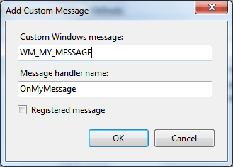 Handling Custom Message