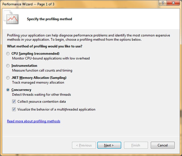 Parallel Application Profiling Improvements in Microsoft Visual Studio 2010