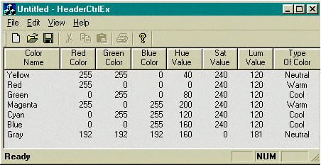 Multiline Header Control Inside a CListCtrl | CodeGuru