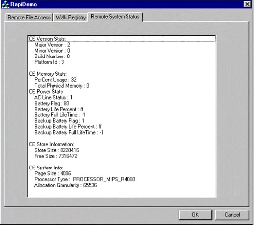 The RAPI Demo Example