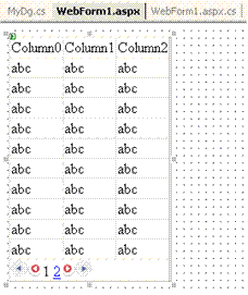 Custom DataGrid With Next, Previous, First, Last, and Numeric Paging
