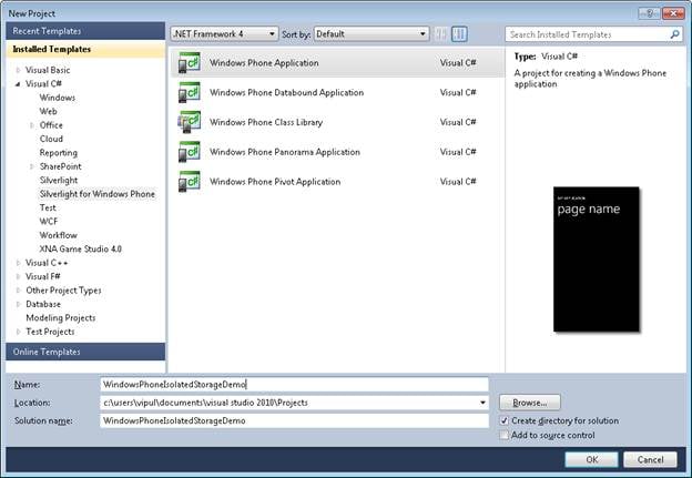 How to Use Isolated Storage in Your WP7 Application