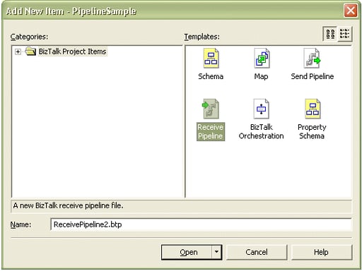 Build BizTalk 2004 Custom Pipeline Components to Process Non-XML Data