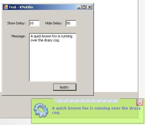 .Notifier: Outlook-Like Notifier