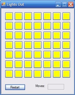 Lights Out Game (in C#)
