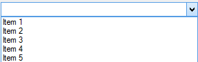 ComboBox Items