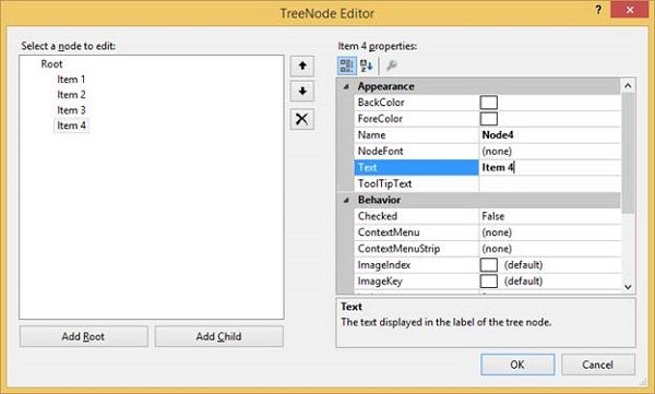 TreeView Nodes