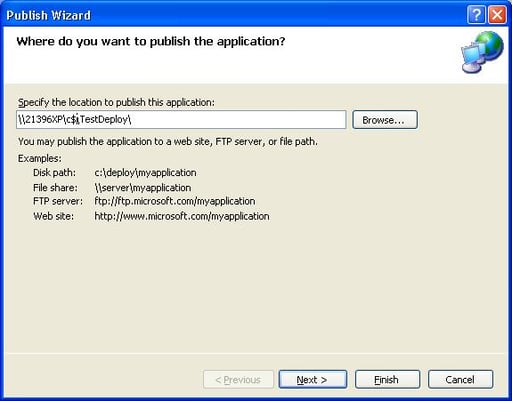 ClickOnce Extends Windows Forms Applications into Smart Client Applications