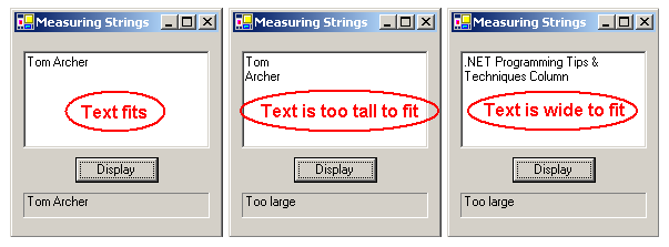 Managed Extensions: Measuring Strings