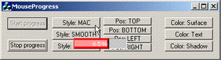 Mouse Progress Control