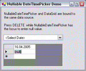 Yet Another Nullable DateTimePicker Control