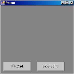 Using Delegates to Interchange Information Between Siblings of a Parent Form