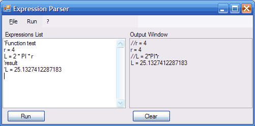Parsing Is Easy: Base C Sharp Classes and Expressions Calculator