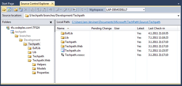 Team Foundation Server Source Control Explained