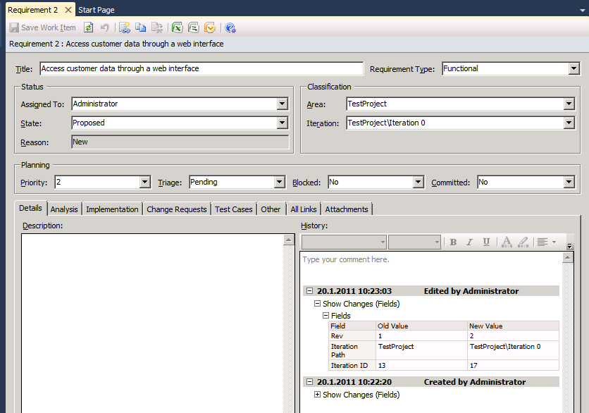 Benefiting from Team Foundation Server Work Items