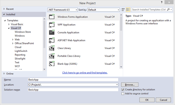 How to Create Windows Forms in C#
