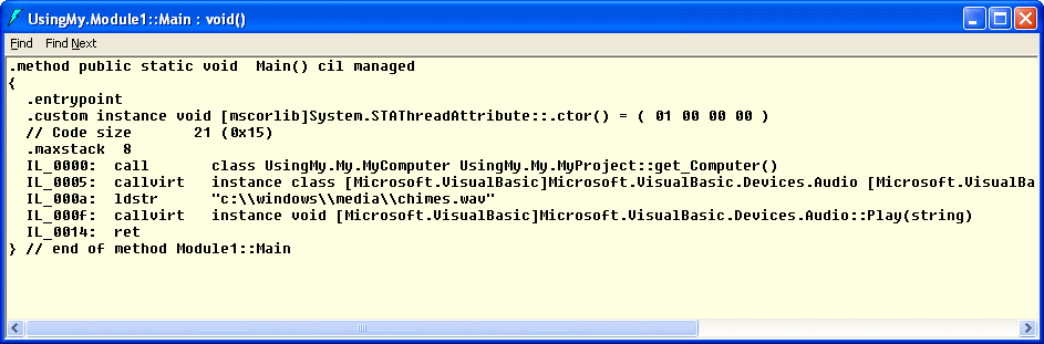 Programming with the My Feature