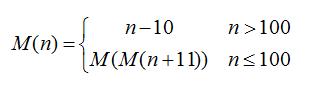 McCarthy Function