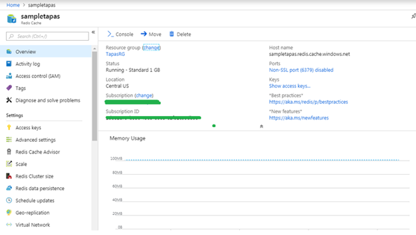 Redis Service Dashboard