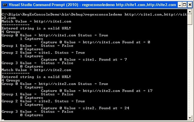 Matches() method returns two Match objects