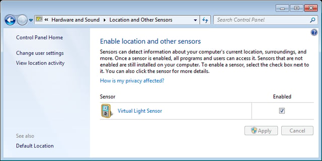 Using the Windows 7 Sensor and Location Platform from C#