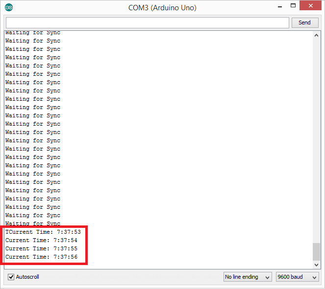 Setting Arduino Time - 2