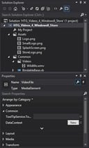 Videos and VB.NET 2012 Part 4 – Creating a Video Player for the Windows 8 Store