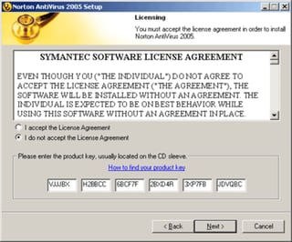 Product Keys Based on Elliptic Curve Cryptography