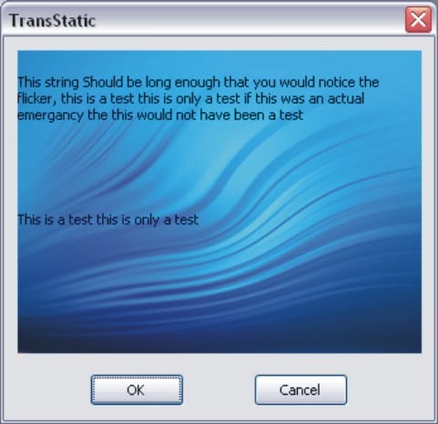 Transparent Static Control