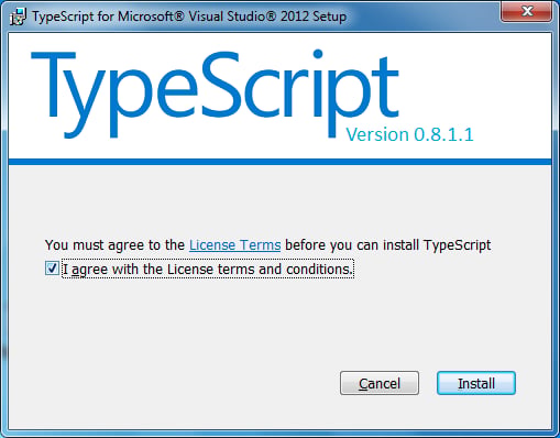 Using TypeScript in Visual Studio 2012