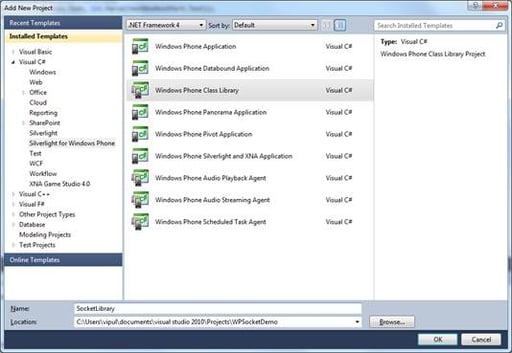 Using Sockets with Windows Phone