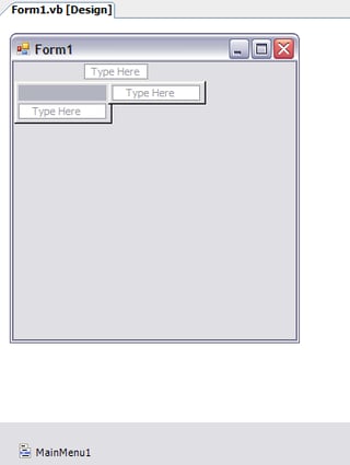Working with Menus in VB.NET