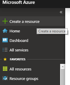 Azure Create a Resource